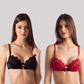 Sutiã Simony Lingerie Plus Size Aro Inteiro Base Renda E Tule
