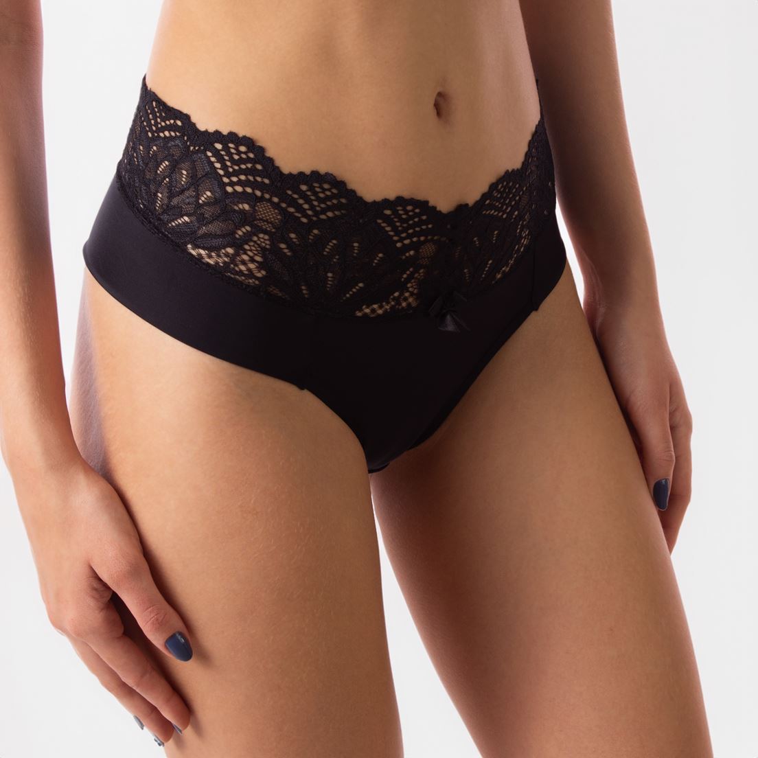 Calcinha Simony Lingerie Fio Cós De Renda Microfibra Calcinha Simony